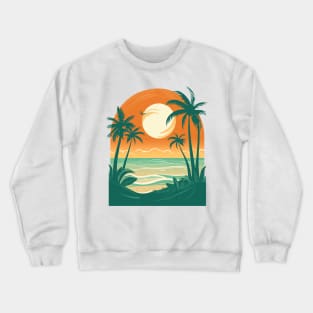 Endless Summer | Unisex Retro Surf & Beach Shirt Crewneck Sweatshirt